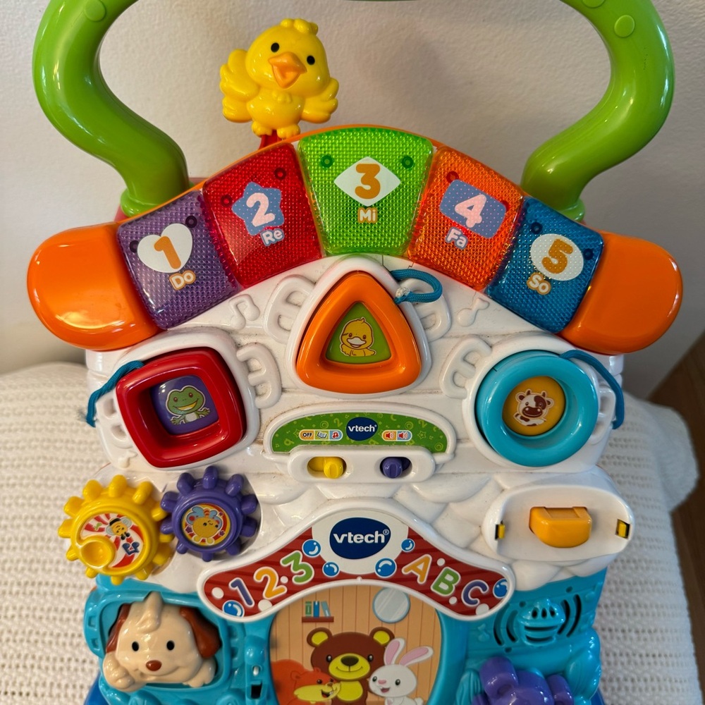 VTech First Step Multi-Color Activity Baby Walker. - Picture 3 of 8